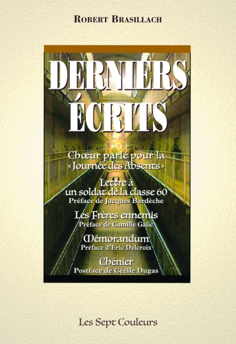 Brasillach_Derniers écrits.jpg